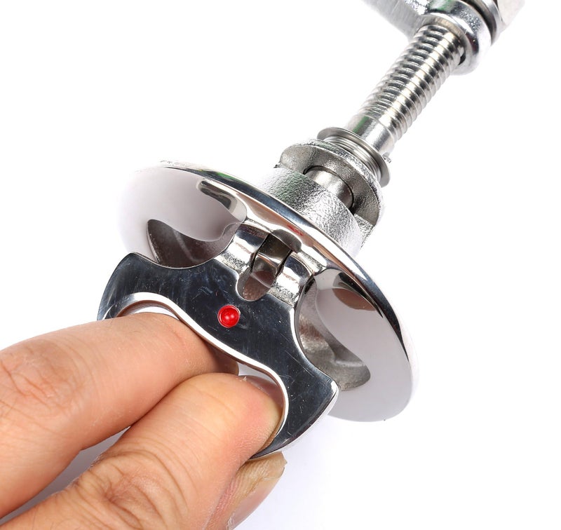 Thorn Boat Cam Latch Stainless Steel Marine Hatch Pull with Back Plate - Image 4